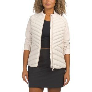 G/FORE Hybrid Quilted Stretch Tech Interlock Jacket